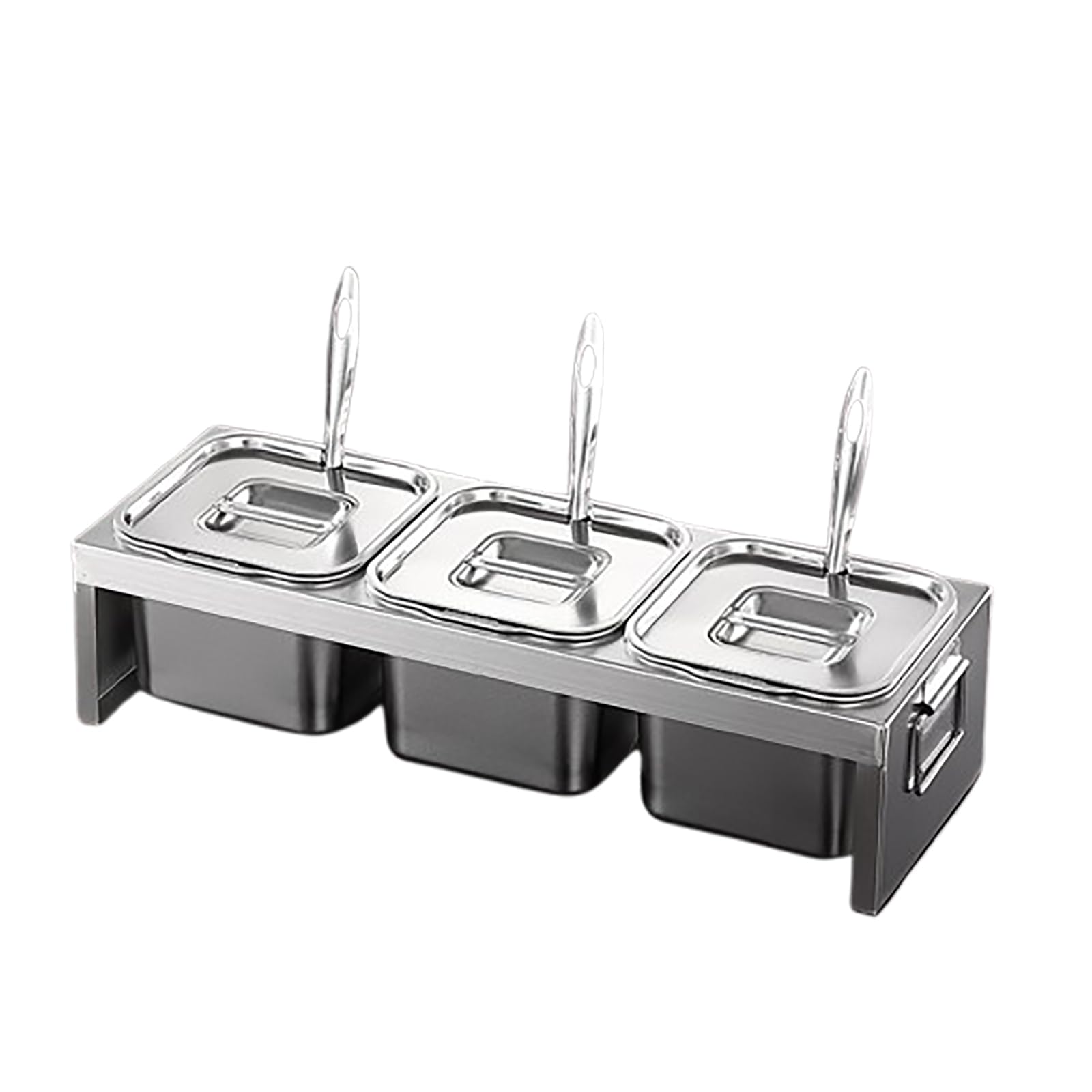 Amazon｜BAOSHISHAN 角型キッチンポット 12cm 深さ 調味料入れバット