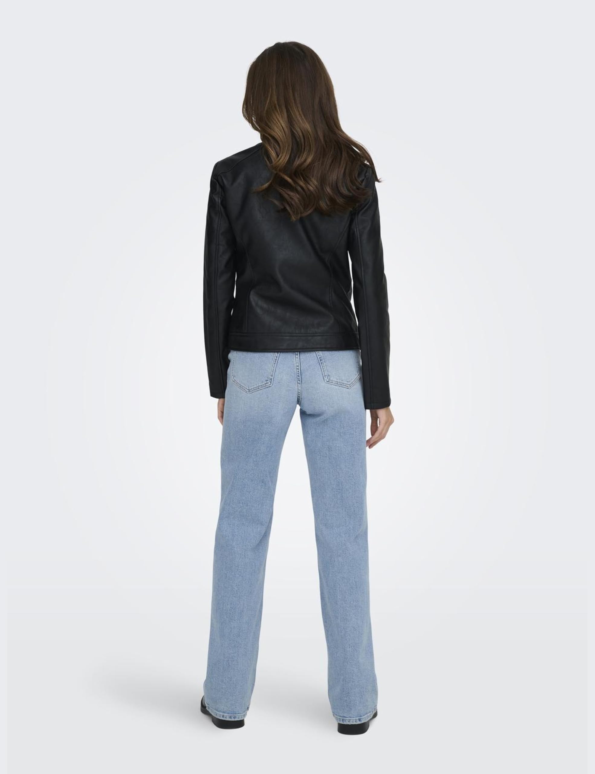 JACQUELINE de YONG Faux Leather Jacket JDYEMILY Faux Leather Jacket