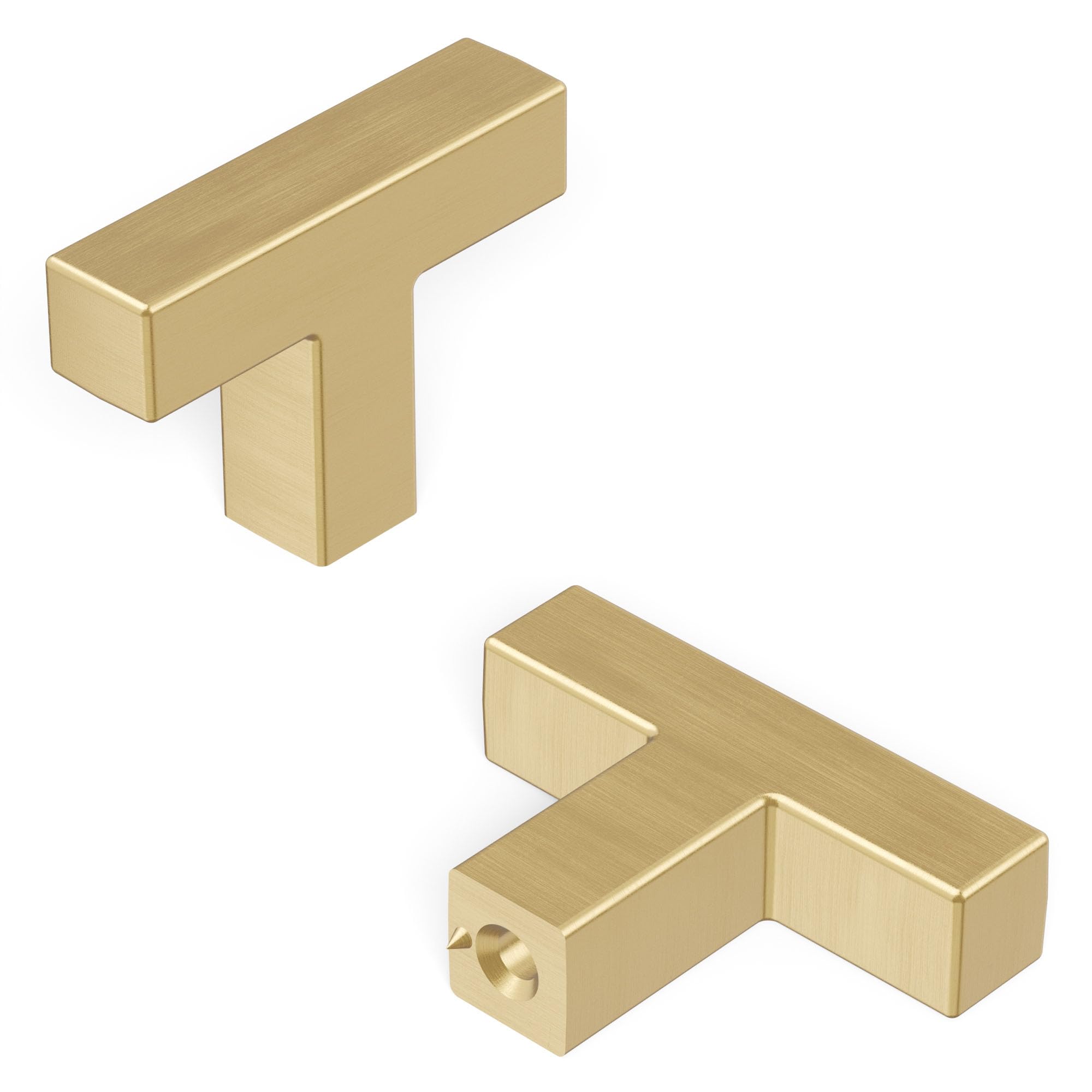 Hickory Hardware Champagne Bronze Skylight Collection T-Knob 1-5/8 Inch X 3/8 Inch Finish