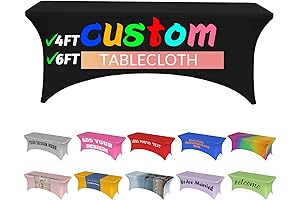 Personalized Stretch Tablecloth with Business Logo