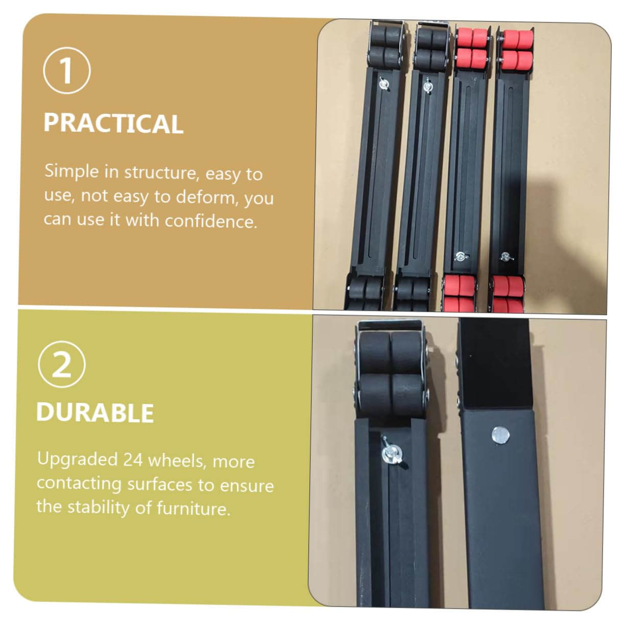 Base Ajustable Para Electrodomésticos Ruedas De Refrigerador y Lavadora, Estructura Metálica Resistente Bloqueo Antivibración, Soporte Estable Para Lavadoras y Secadoras, Para Uso Doméstico