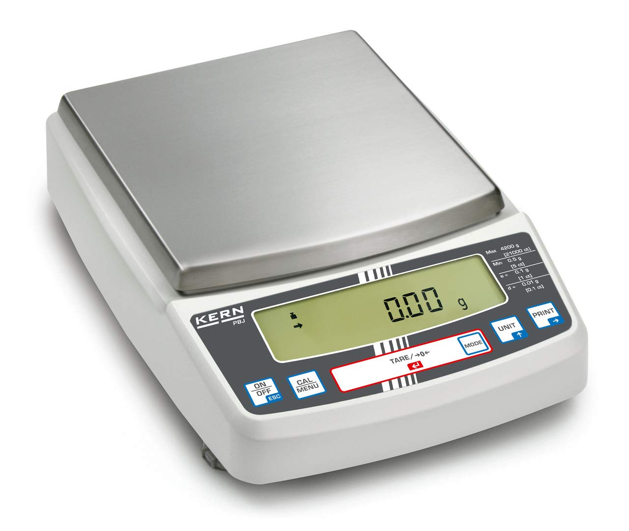 For Demand wlpg6200j Serie PBJ Bilancia di precisione, 0.1 g valore di omologazione, regolazione automatica interno, 1 – 6200 g scuola di pesaje, 0.01 g Graduazione