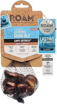 ROAM Pet Treats Le Petite Gnaw-kle Bone, 2 Extra Small, Long-Lasting Single-Ingredient Dog Chew
