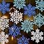 White, Blue, Dark Blue