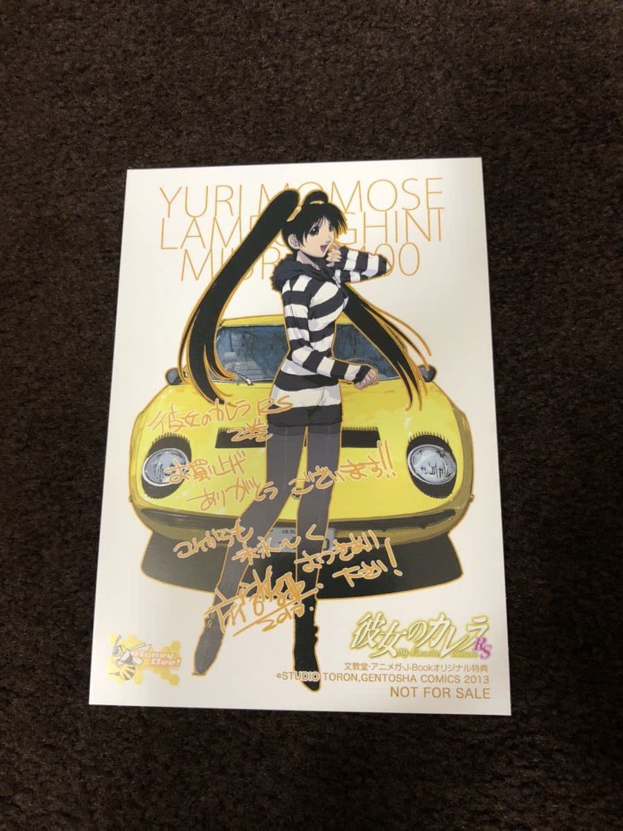 Amazon.co.jp: 正規品 当時物 本物 彼女のカレラ RS ポストカード 2013 