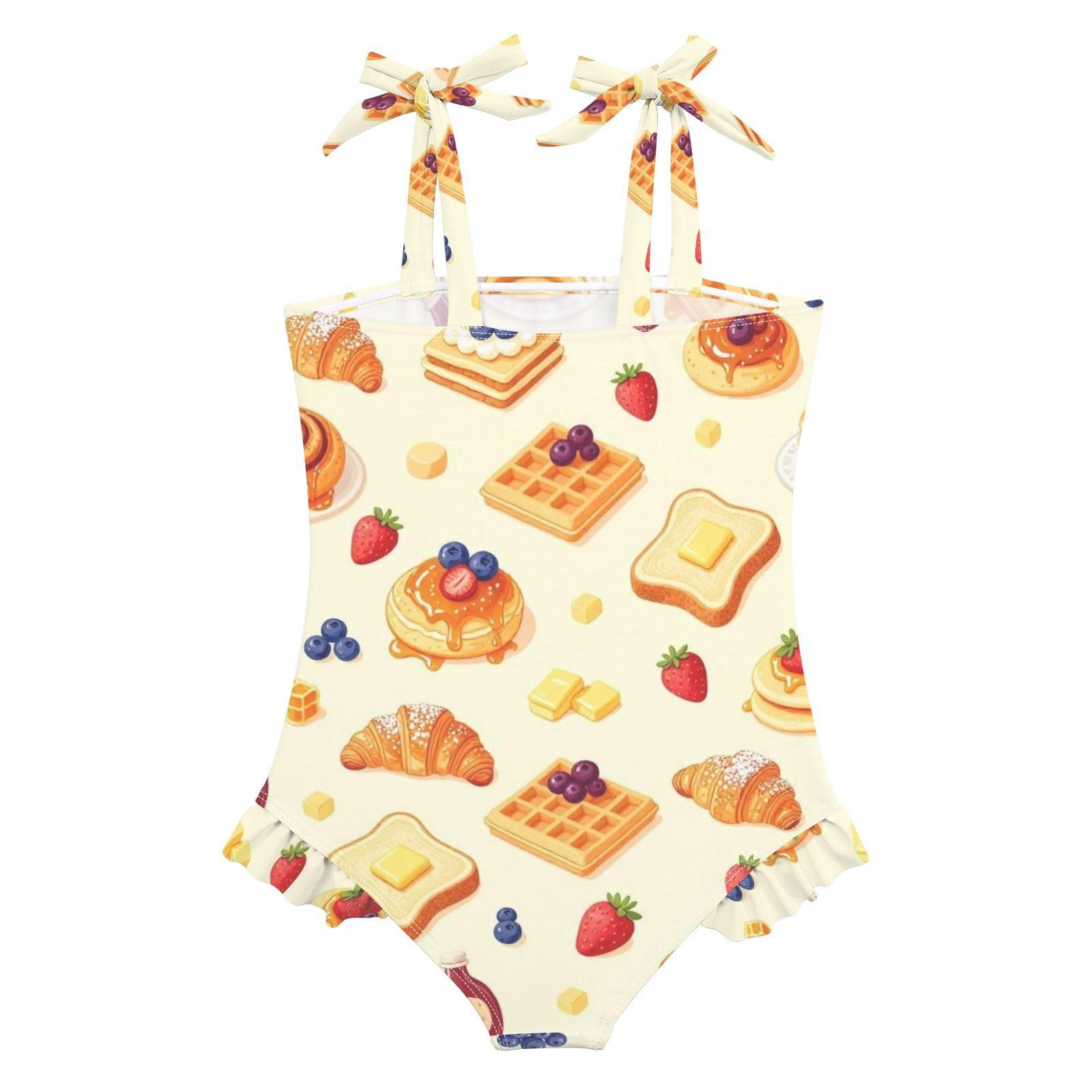 FRODOTGV Costume da bagno intero per ragazze, ad asciugatura rapida, costume da bagno da spiaggia per bambine