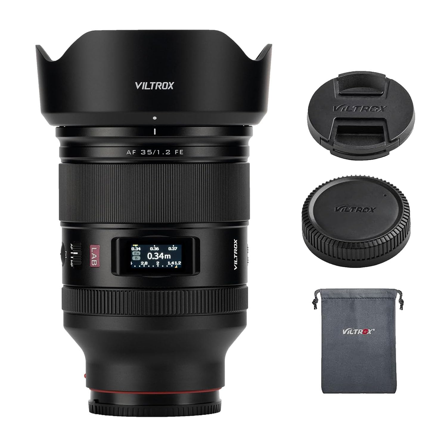 Amazon.com : Viltrox AF 35mm F1.2 LAB Full Frame Lens, Large