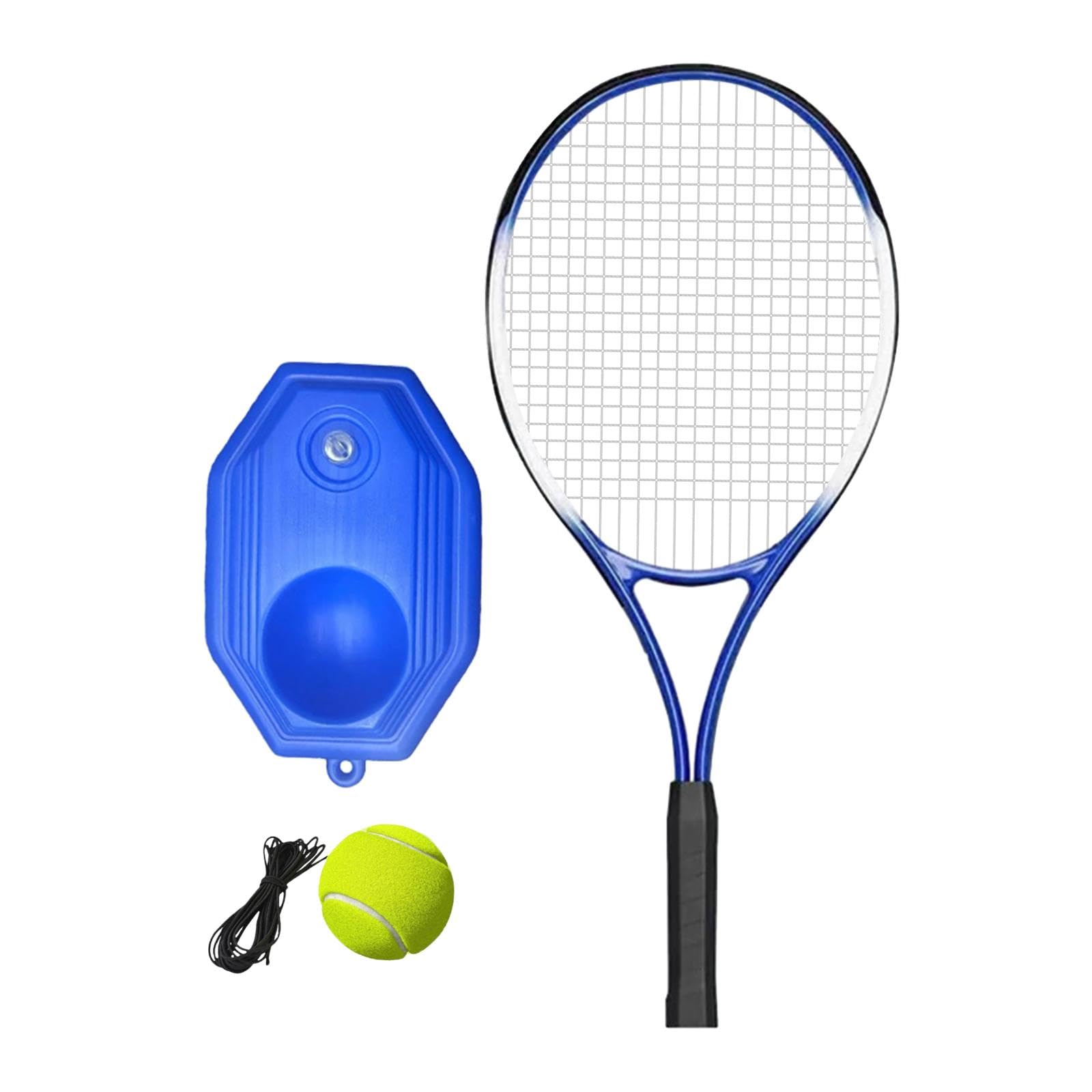 Fashion My Day Tennis Racquet Gym Professional Garden Tennis Racket for Solo Tennis Trainer 68Cm Ball and Base-picture-11