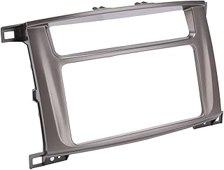 Fascia de rádio estéreo para carro, quadro de navegação ABS robusto 2DIN para atualização