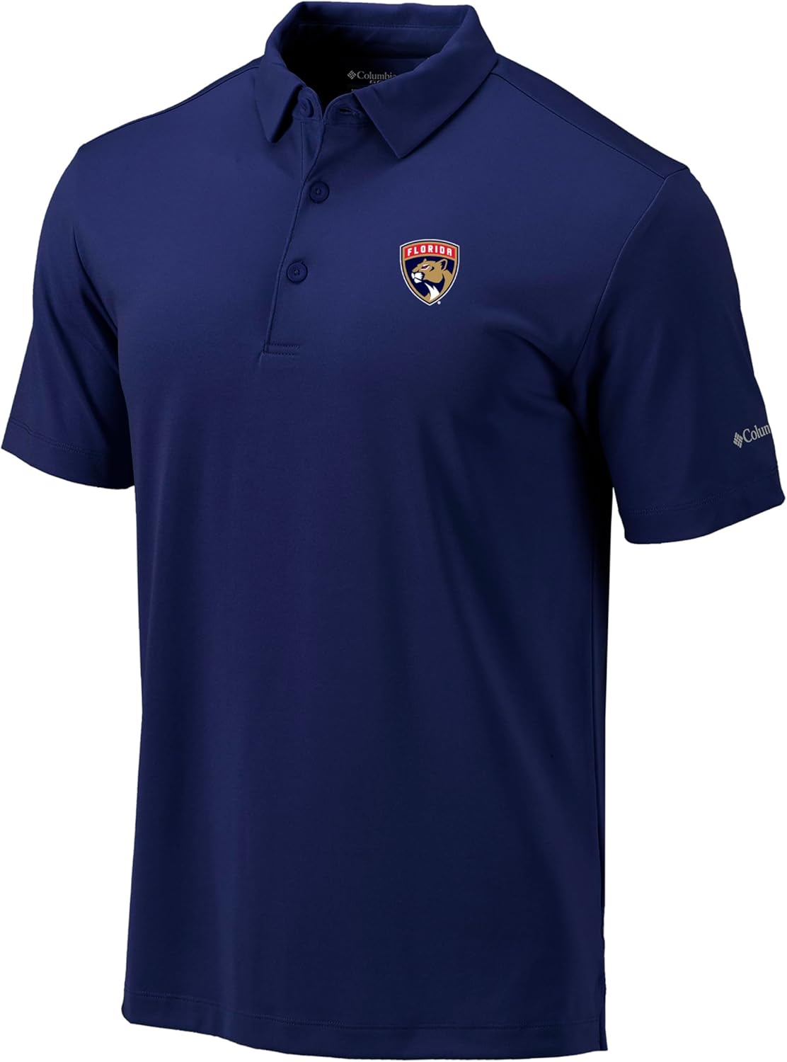 Columbia Florida Panthers Golf Men's Casual Lightweight Drive Polo