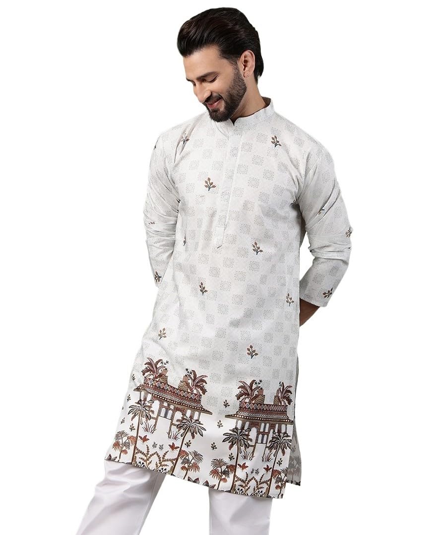 sojanya (Since 1958 Men’s Cotton Daman Printed Long Kurta-picture-43