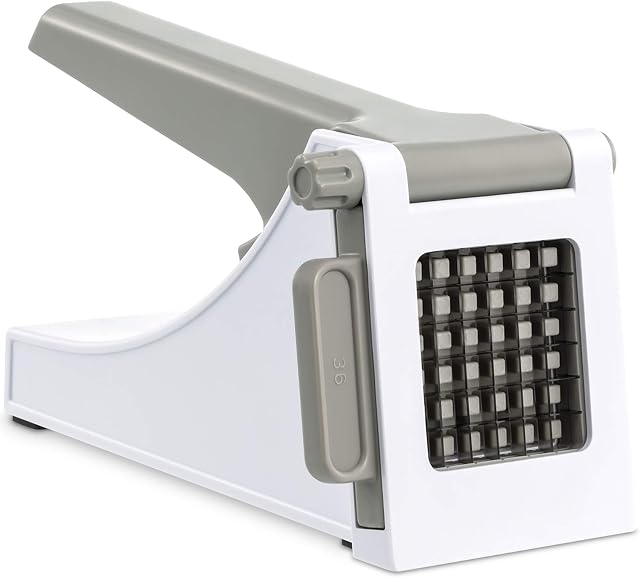 Geedel Manual French Fry Cutter for Vegetables and Fruits, Professional Potato Chipper Cutter for Veggies, Onions, Carrots, Cucumbers and More