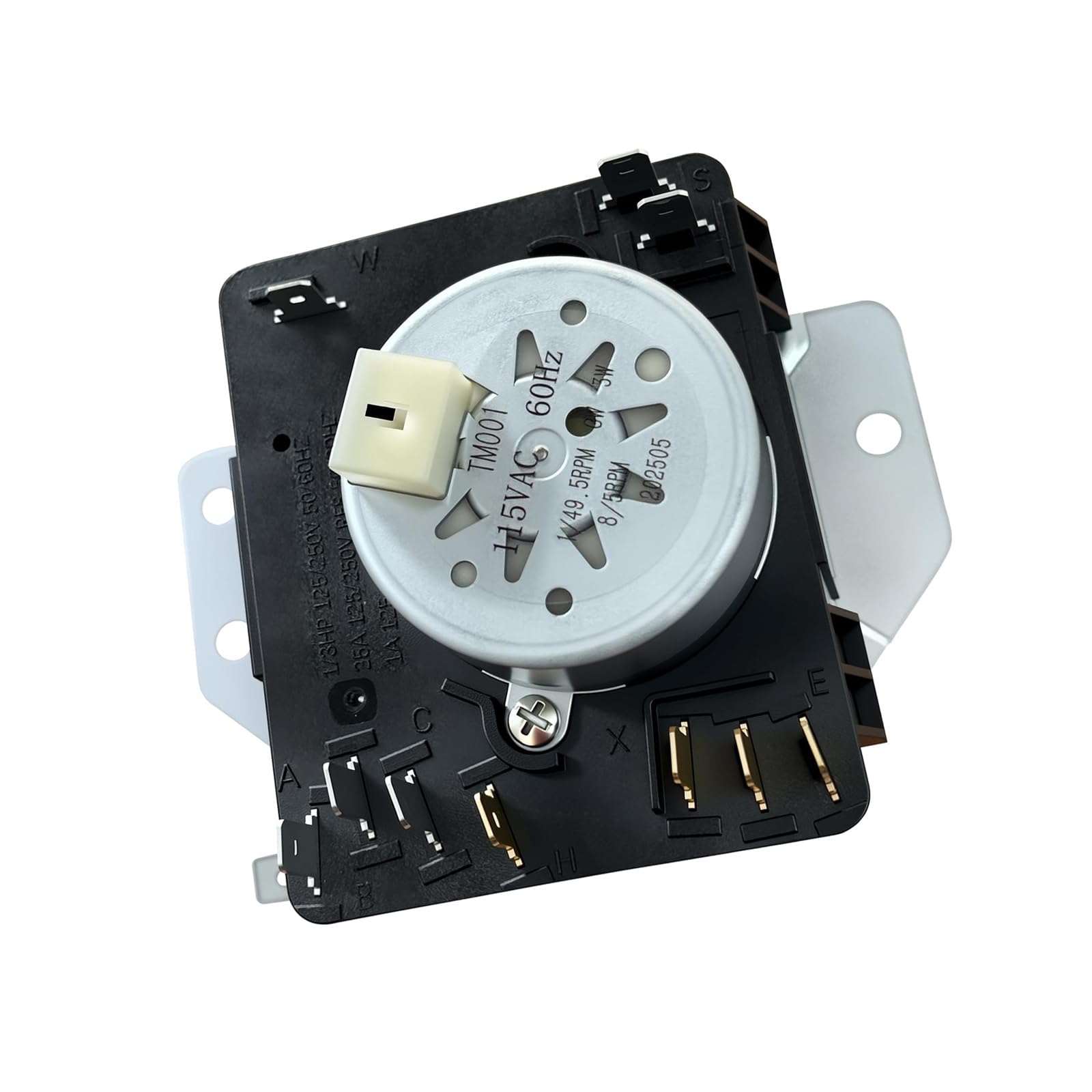 Mekalero Accuracy Dryer Timer Set Drying Time Tool Metal Texture Ensures Accurate Drying Cycle Management Dryer Component