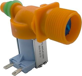SMIPLEBOL - The Best Is Here Metal Washing Machine Inlet Valve/Water Intake Feed Valve Compatible for Samsung Top Load (Orange)