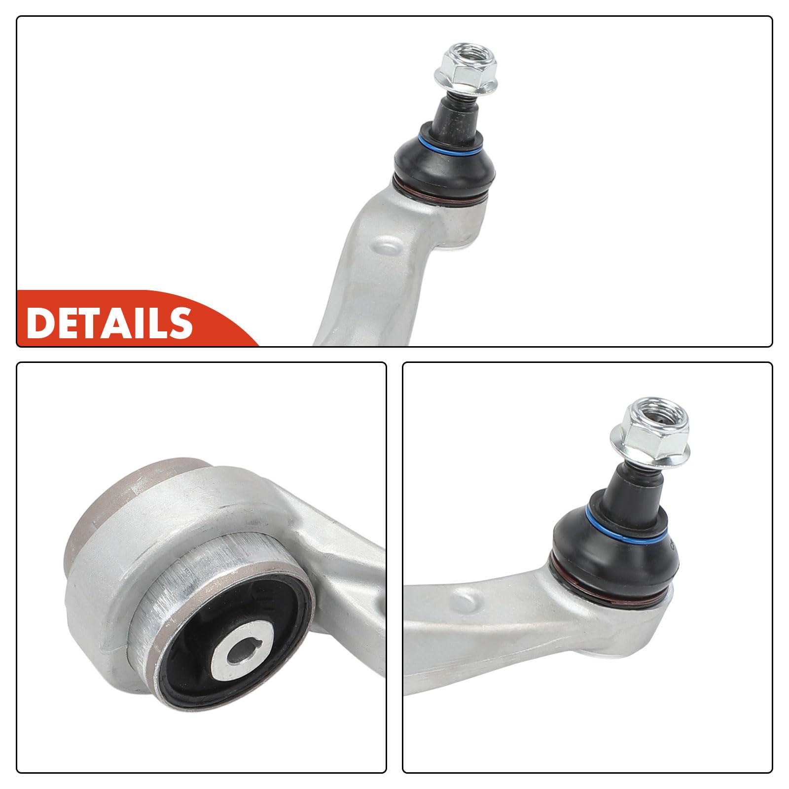 Frankberg Querlenker Vorne Hinten Links Unten Kompatibel mit A4 8K2 A4 Allroad 8KH A4 Avant 8K5 A5 8T3 A5 Cabriolet 8F7 A5 Sportback 8TA Q5 8RB M.A.C.A.N 95B Replace# CMS70198