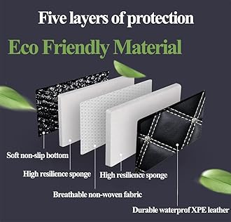 ZYCHUANGYING 2020-2025 Tesla Model Y(5 Seater) Rear Cargo Mat Trunk Mattress Liner Bottom Cargo Cover 1 Piece