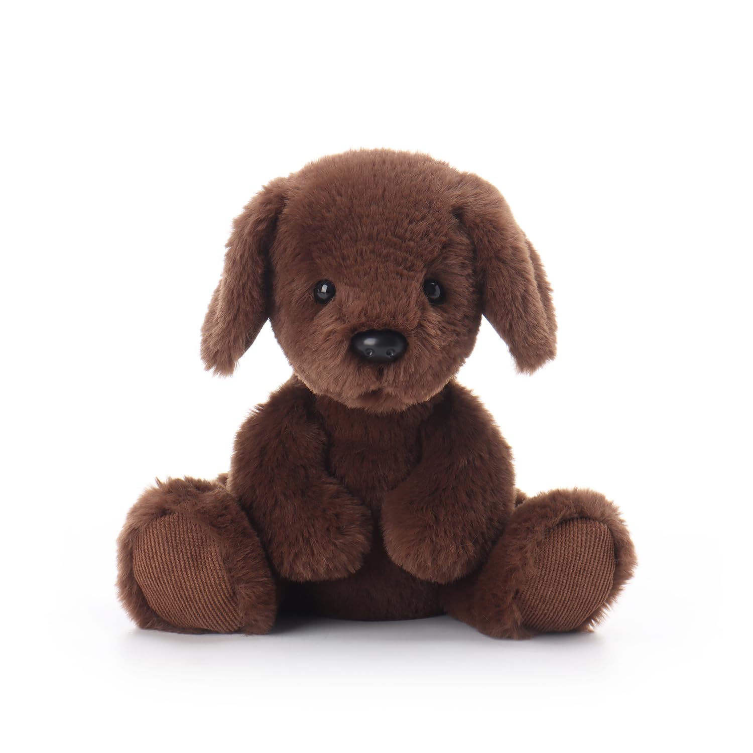 Apricot Lamb Brown Lean Labrador Dog Soft Stuffed Animal Plush Toys 7.5"