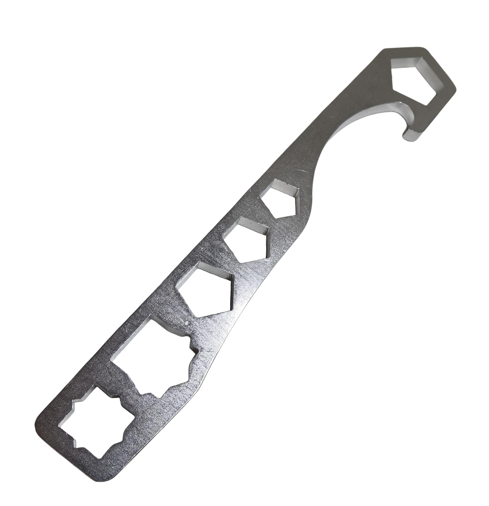 JXHONG Hydrant Wrench，Fit Common Sizes of Hydrant Nuts，Pentagon x 5 and Square x 3，Not Cast，Precision Machining and Heat Treatment