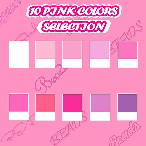 Miniatura 2 de Cuentas de arcilla, rosa