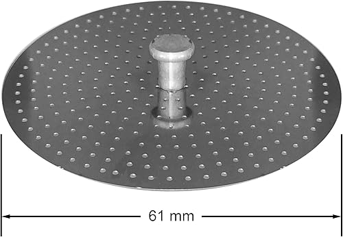 Miniatura 2 de Cuisinox Roma, Milano, Bella & Liberta - Cafetera espresso de acero inoxidable, reductor de repuesto, 6 tazas (2.402 in)