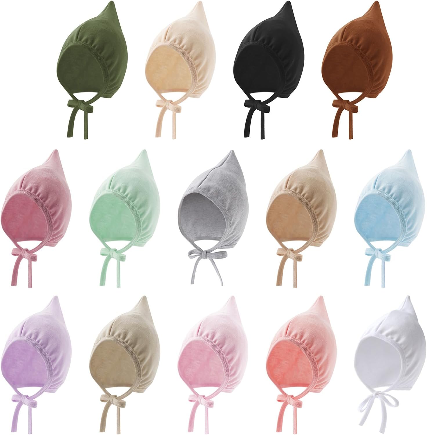 Baby Hat Warm and Fashionable Fetal Caps Breathable Infants Bonnet with Windproof for Spring Fall