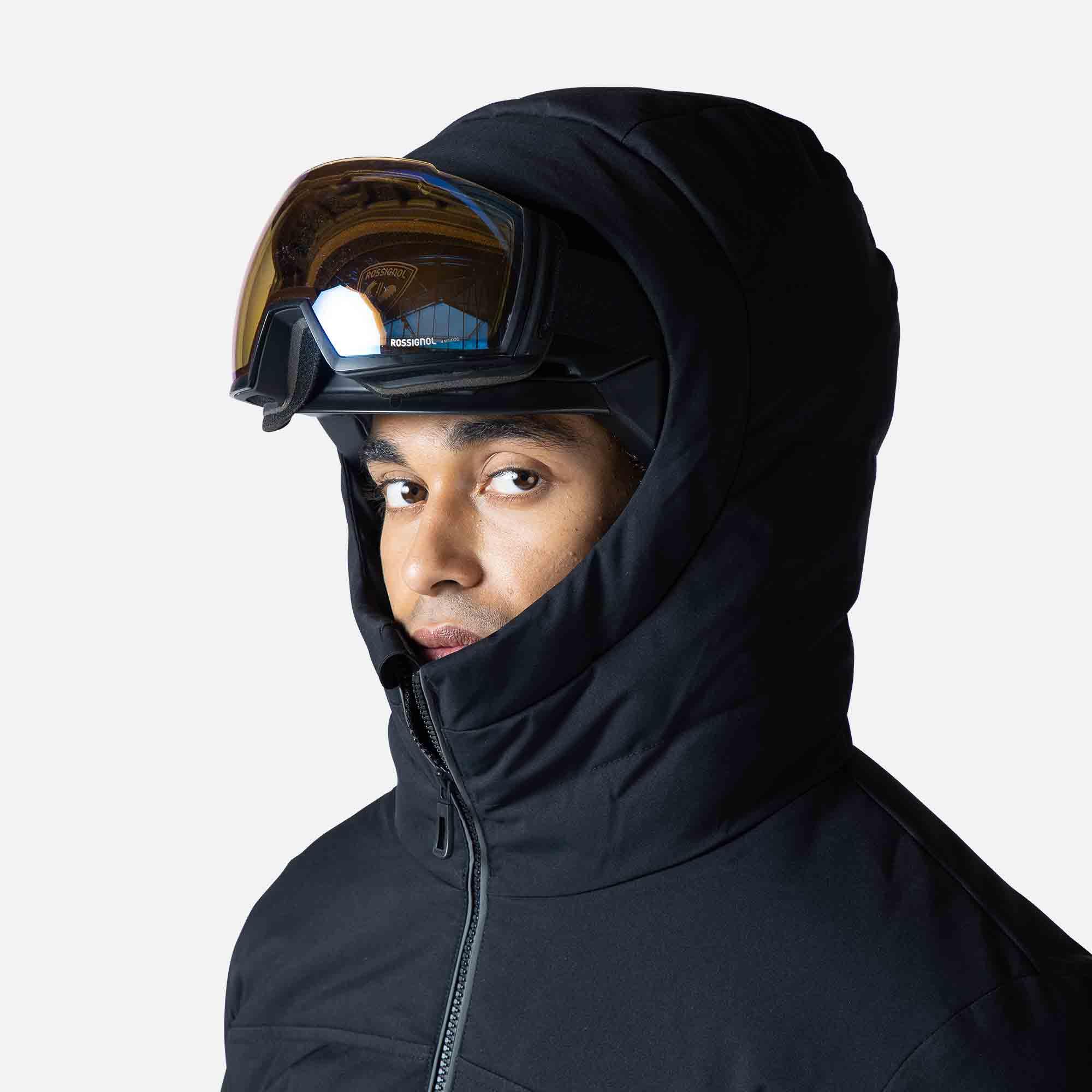 Rossignol Kurtki narciarskie Mężczyźni Siz Veste de Ski Imperméable Respirante Coupe Classique Isolée avec Capuche Amovible (1 w zestawie)