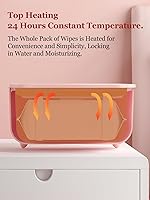 Vista 5 de Calentador De Toallitas para Bebés - 2025 Nuevo Dispensador Premium de Toallitas Húmedas para Bebé, Calentador de Toallitas para Bebé para Uso