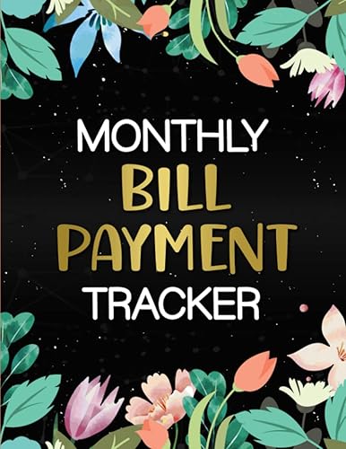 Bill Payments Tracker: Simple Blue Classy Monthly Bill Payment Checklist Organizer and Debt Tracker Keeper Log Book Money Planner for Budgeting Financial Planning Journal Budget Notebook | 8.5"x11"