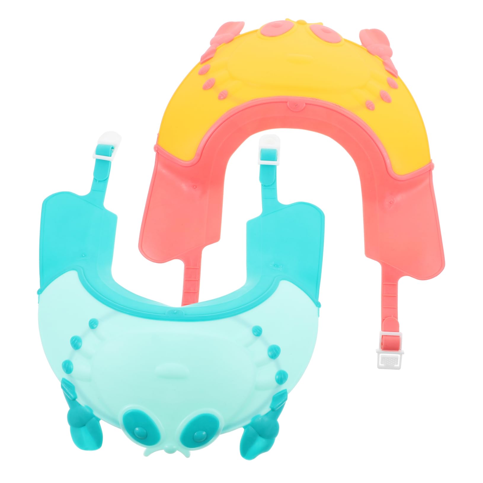 Baluue Cute Shape Boys and Girls Shower Cap Bath Hat Hair Washing Shield for Toddlers