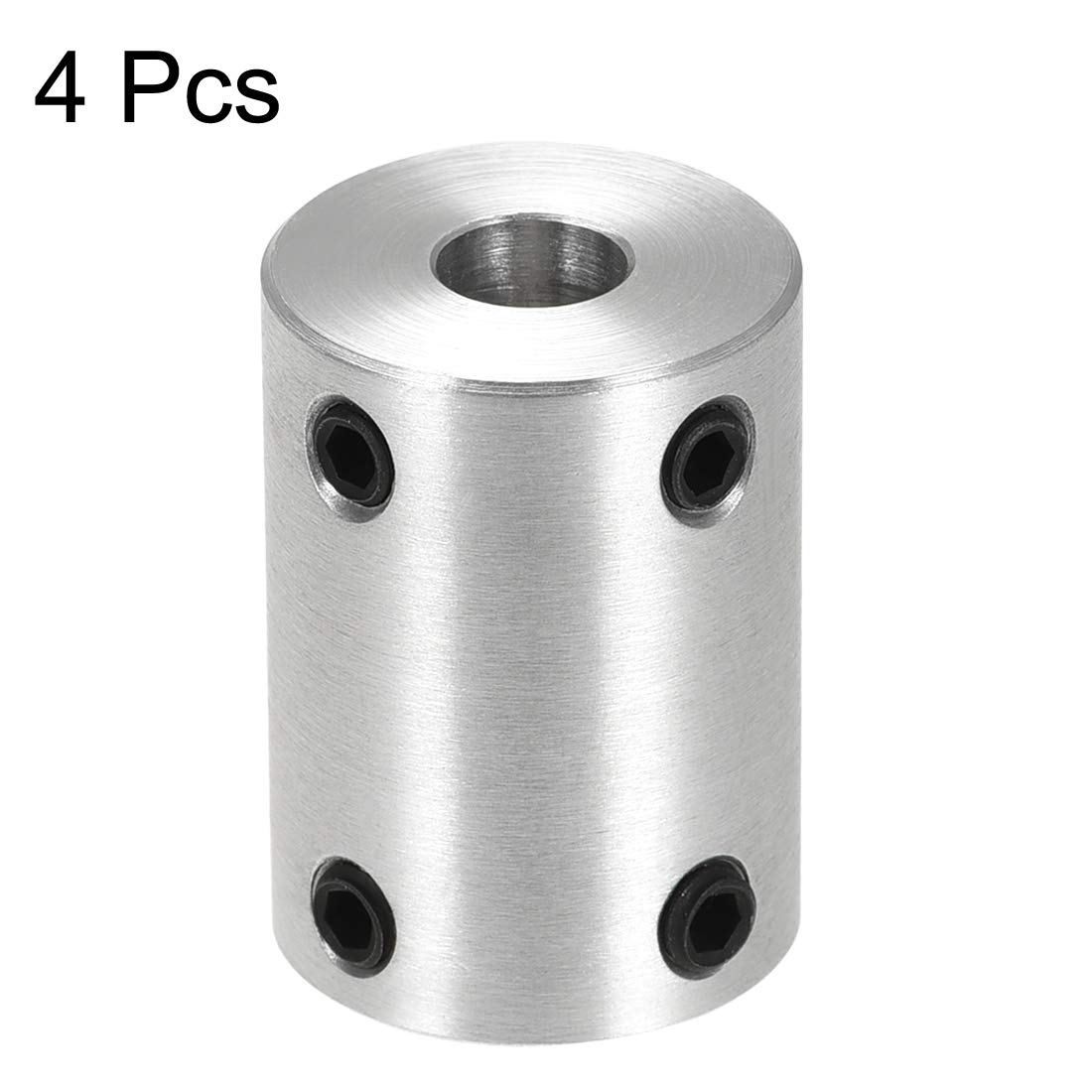 Rigid Couplings - 1/4" to 1/4" Bore Set Screw Connectors -3