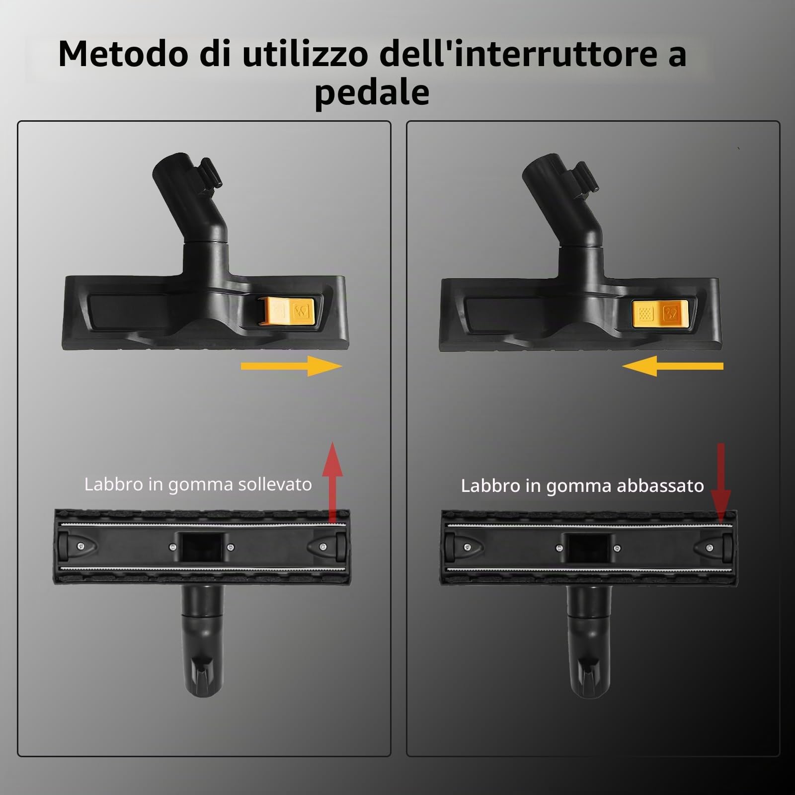 3 pezzi per accessori karcher WD3 WD5 WD4 WD6 ugello per pavimenti, ricambio per aspirapolvere karcher WD3 WD5 WD4 WD6 accessori, inclusi ugello e sacchetto per la polvere