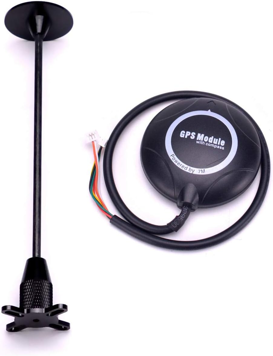YoungRC 7M GPS Module Built-in Compass Protective Case with GPS Antenna Mount for APM2.6 APM2.8 Pixhawk Flight Controller
