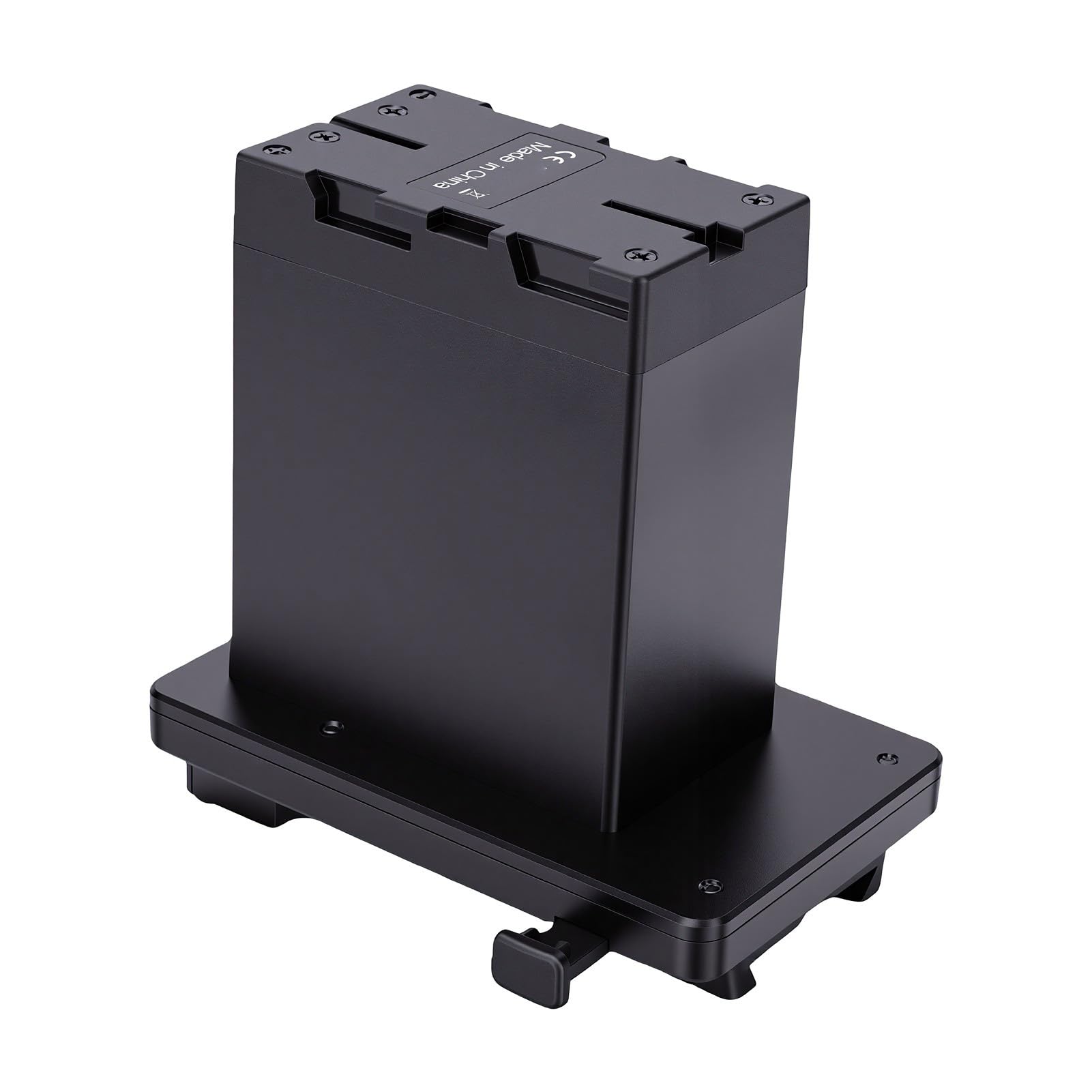 Generic Adattatore per Batteria Fittizia con Attacco a V Fonte di Alimentazione Affidabile per PXW-Z280 Z190 FS5 Adatto per Riprese Broadcast Realizzato in Robusto Metallo e ABS