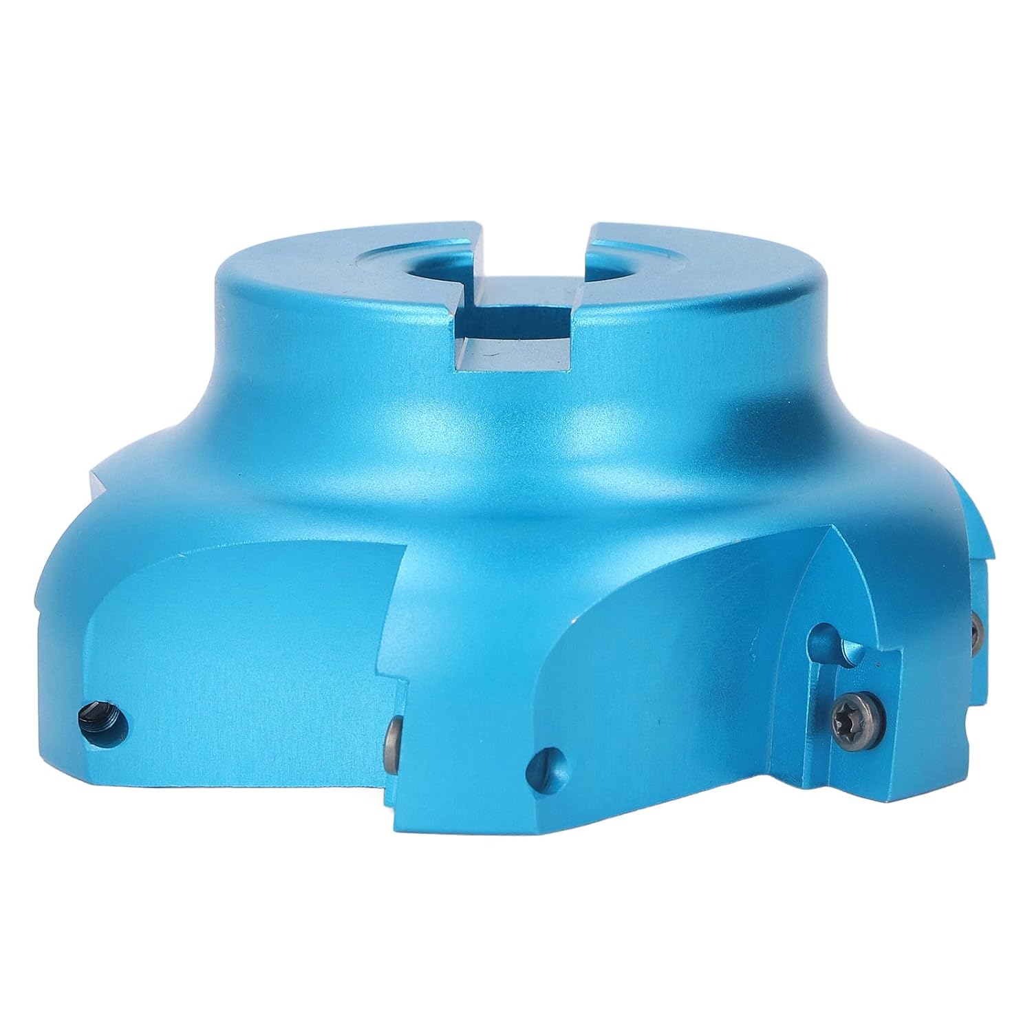 Pwshymi CNC Face Mill End Cutter, Face Milling Cutter 6 Flute Helical