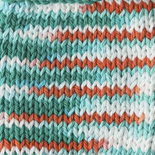 Image of Lily Sugar 'N Cream The Original Ombre Yarn, 2oz, Gauge 4 Medium, 100% Cotton, Ahoy - Machine Wash & Dry