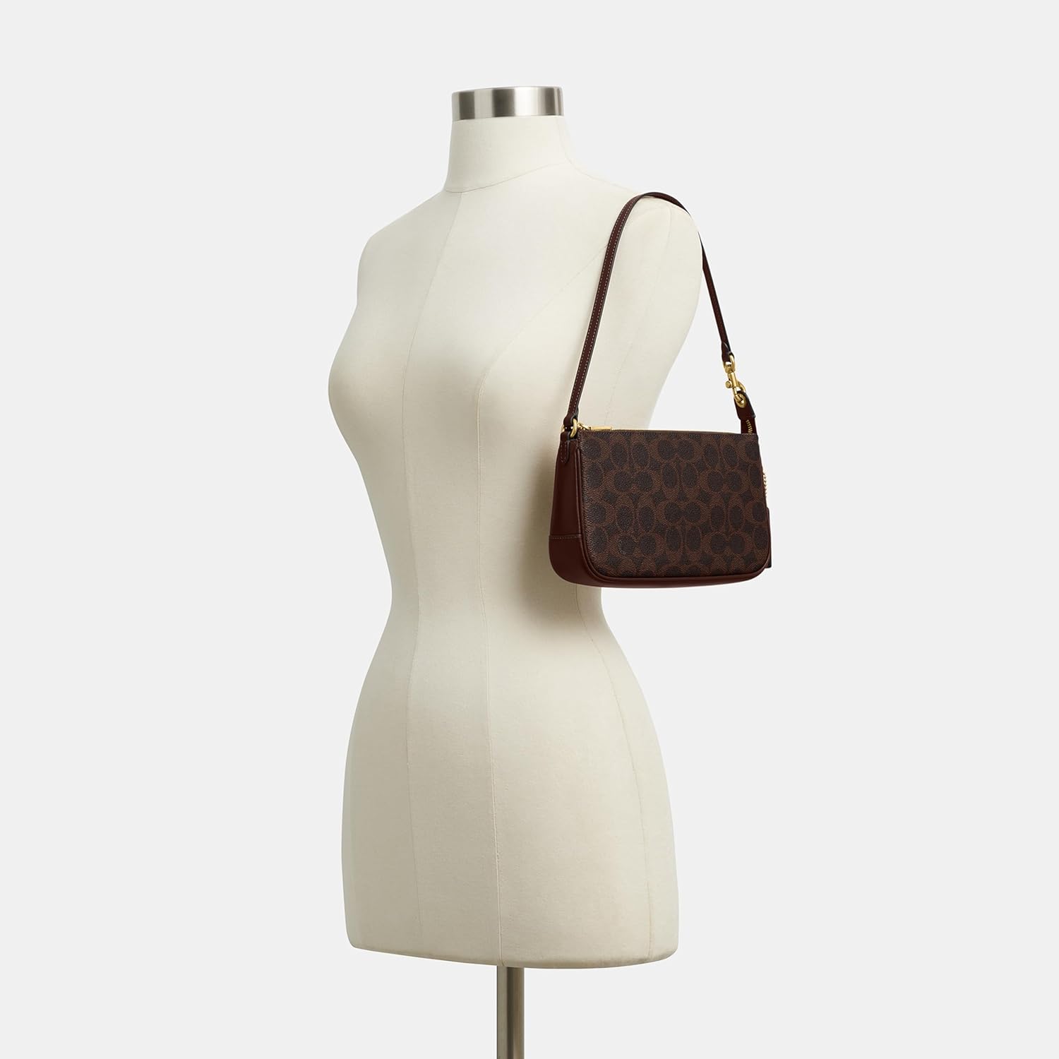 COACH Women's Natural Grain Leather Plaza Bag - Image 5