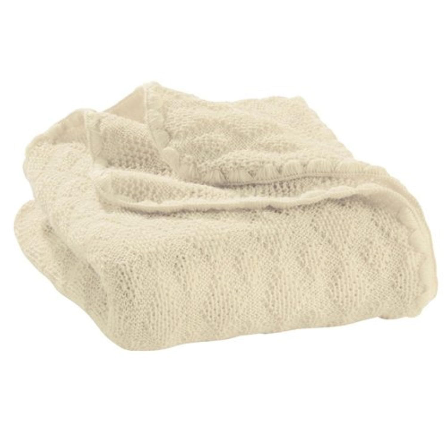 Disana Babydecke 80 x 100 cm aus Merino-Schurwolle kbT, Natur