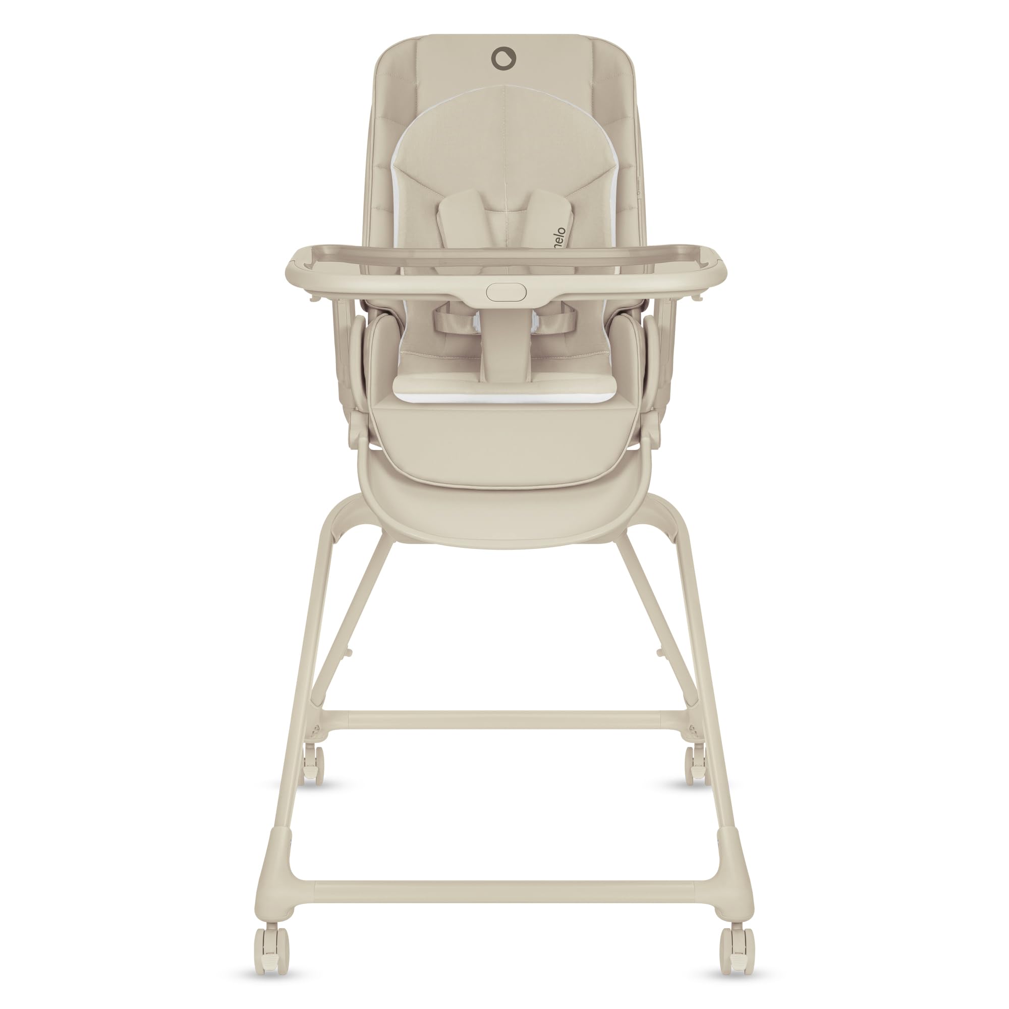 Lionelo Maddie Set Trona Bebé Evolutiva Multifunción 3 en 1, gira 360°, Hamaca Reclinable y Función Cuna con Ruedas, Arnés 5 Puntos, Limpieza Fácil, Plegable y Compacta, desde Nacimiento, 0–36 Meses