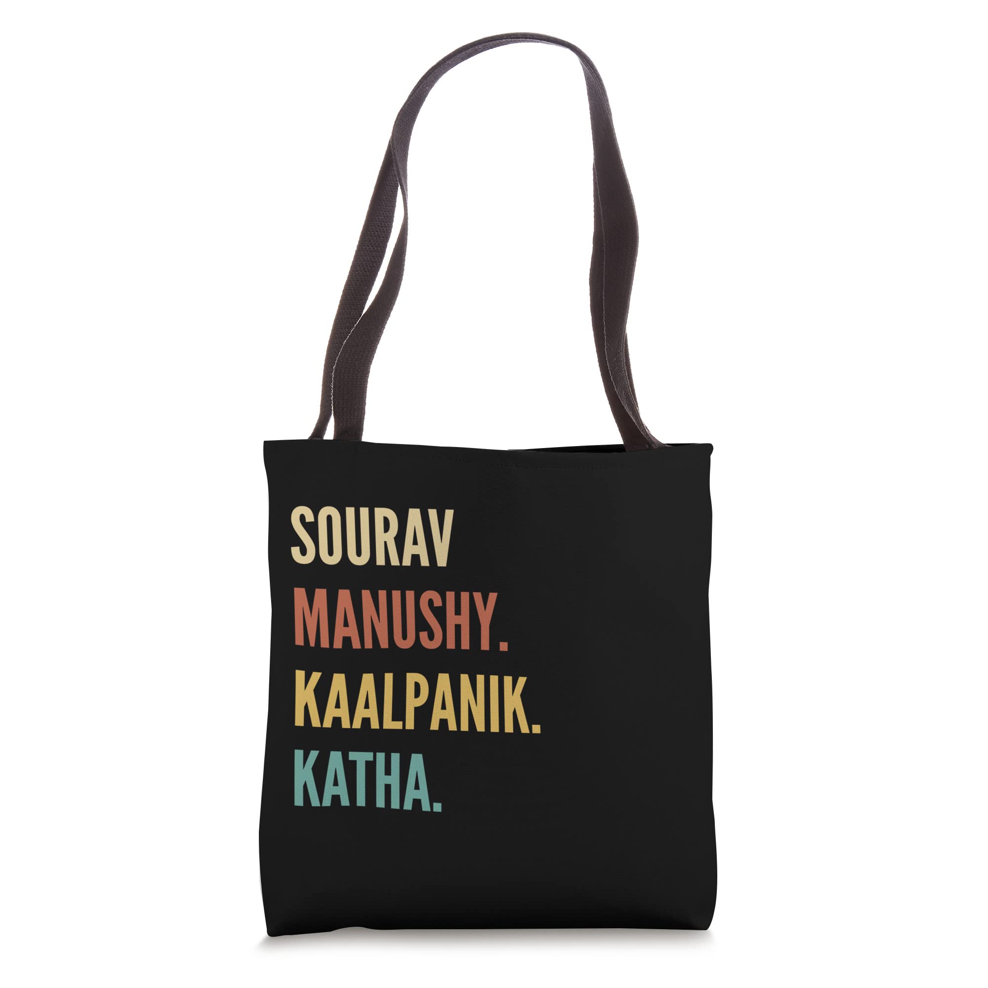 Funny First Name Designs in Hindi for MenFunny Hindi First Name Design - Sourav Tote Bag