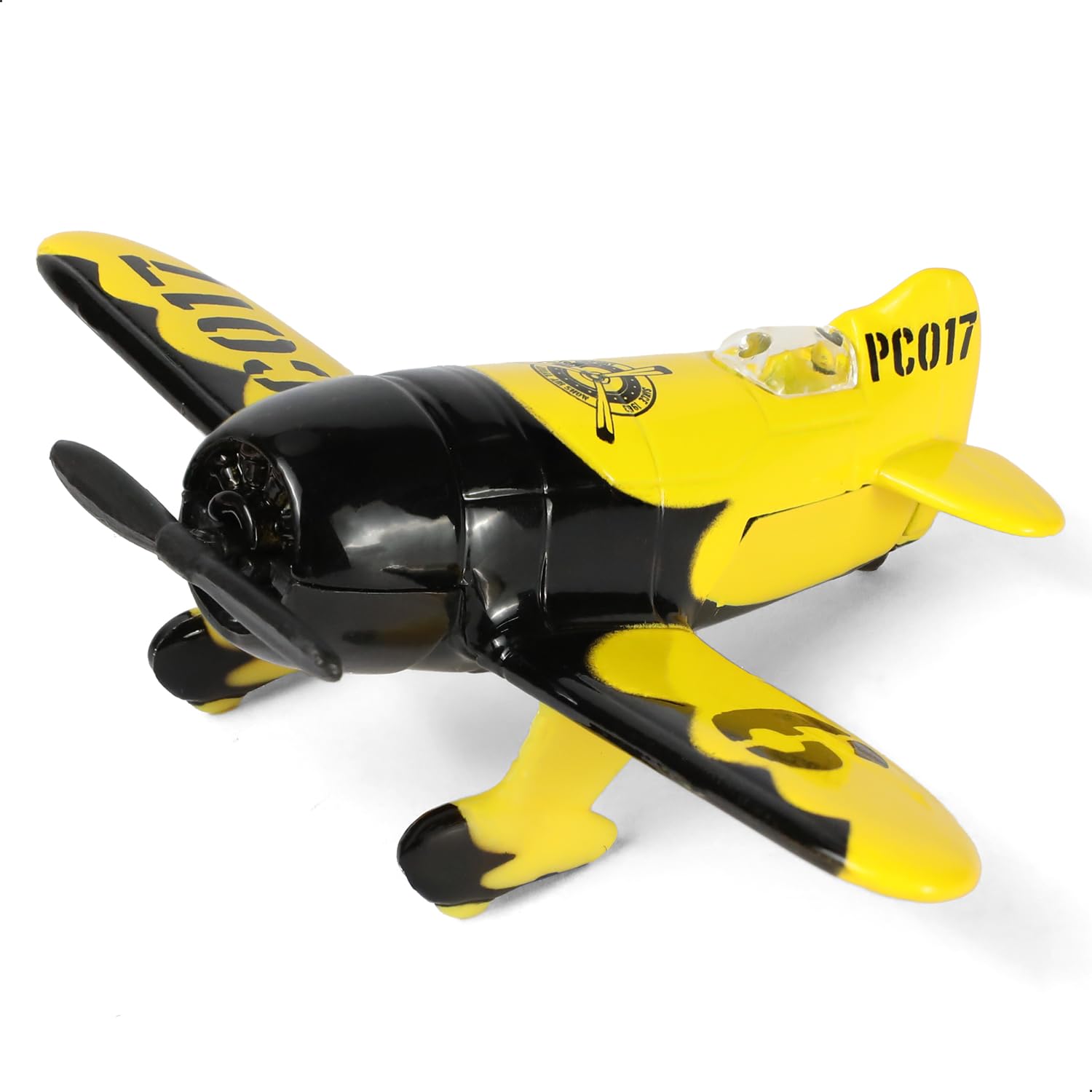 Amazon.co.jp: QIYUMOKE 1/83 ジービー 競技用航空機 イエロー