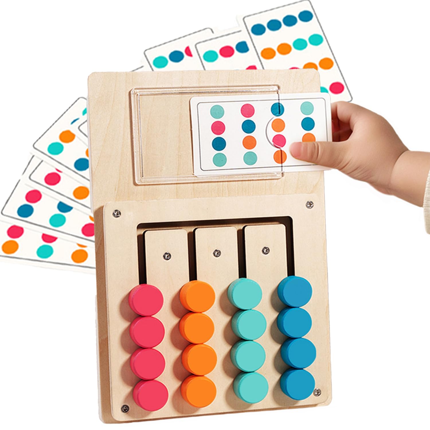 Sponsored Ad – Masroo Color Matching Puzzle Toys, Montessori Brain Teasers Game for Kids Age 3, 4, 5, 6, 7 Years Old, Road Trip Toys for Boys & Girls, Handheld Games for Travel, Ideal Christmas, Birthday Gifts