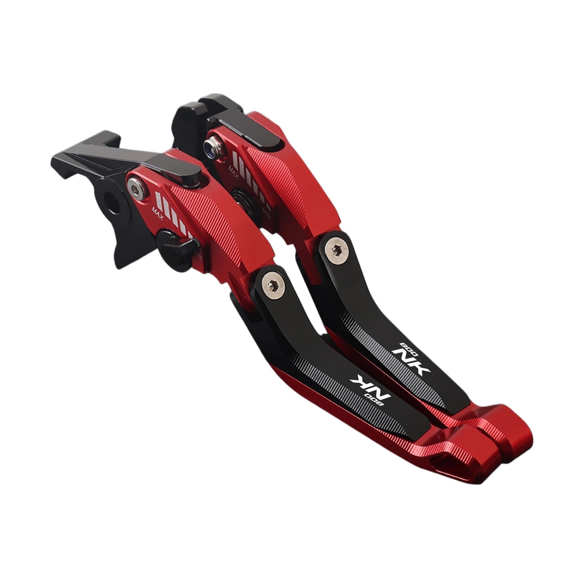 Wnftyske Red D Motorcycle Brake Clutch Lever Pivot Levers For Cfmoto 800Nk Nk800 Motorcycle Adjustable Cnc 5D Aluminium Brake Clutch Lever ﻿For 800Nk Set