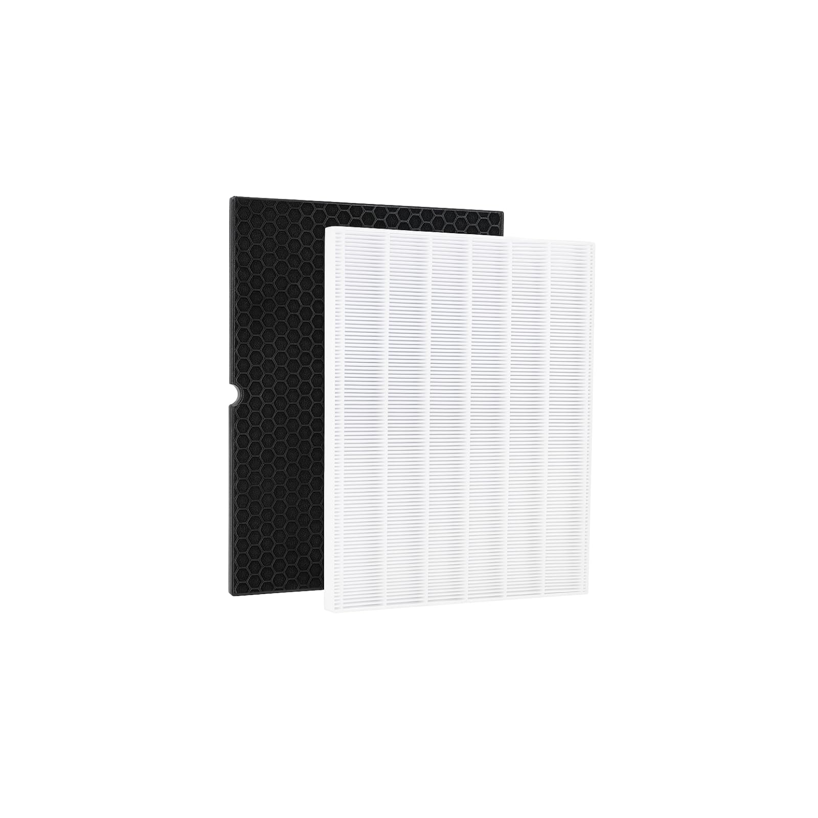 Nispira Filter H True HEPA Activated Carbon Replacement Compatible with Winix 116130 Air Purifier 5500-2 & AM80, 1 Set
