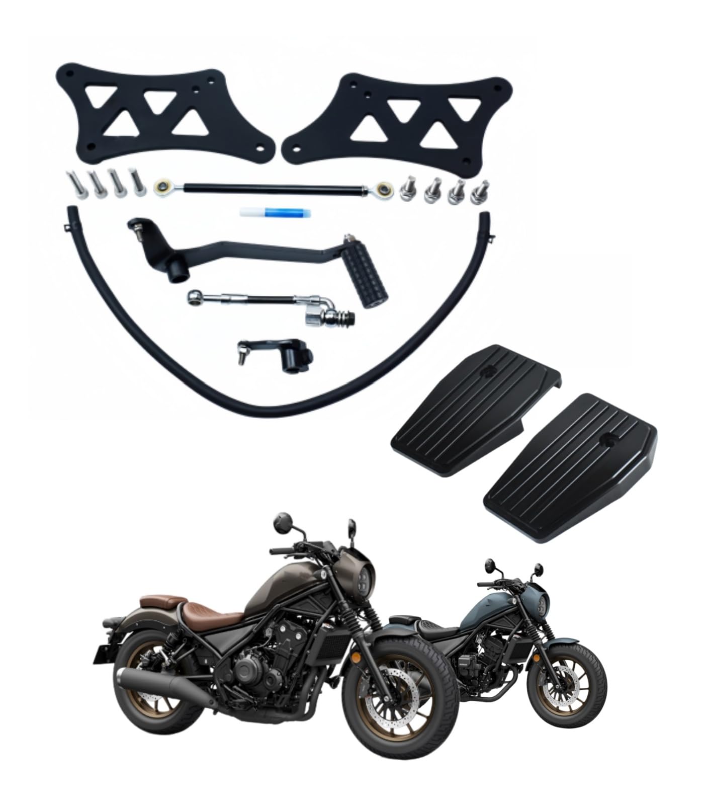 Amazon | 【YImprious 】 シーソーペダル For レブル250 rebel250