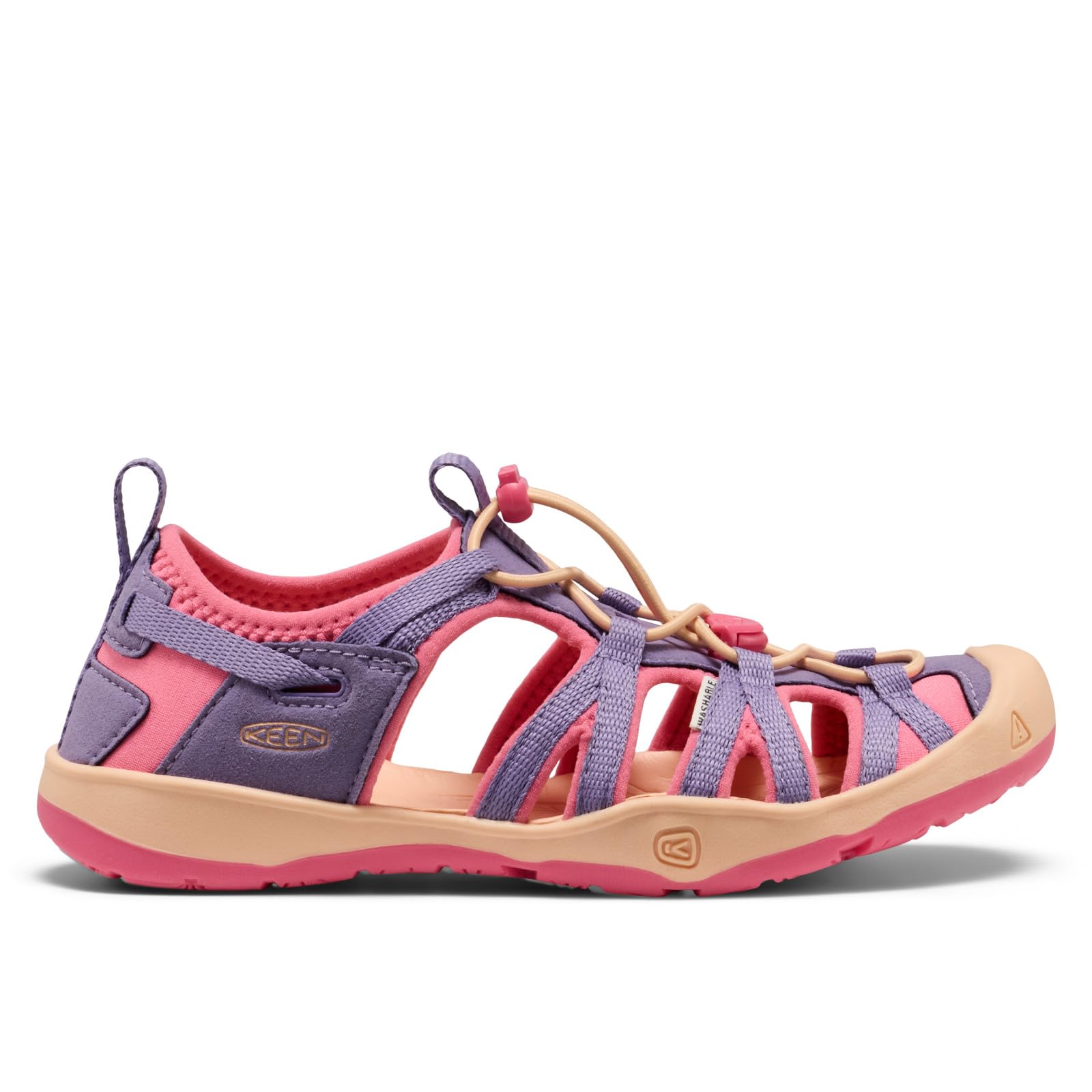 KEEN Moxie Sandale 2022 Purple Wine/Nasturtium