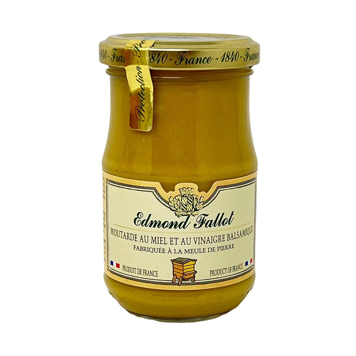 Edmond Fallot Mostaza de Dijon con vinagre balsámico y miel Bote 190 ml