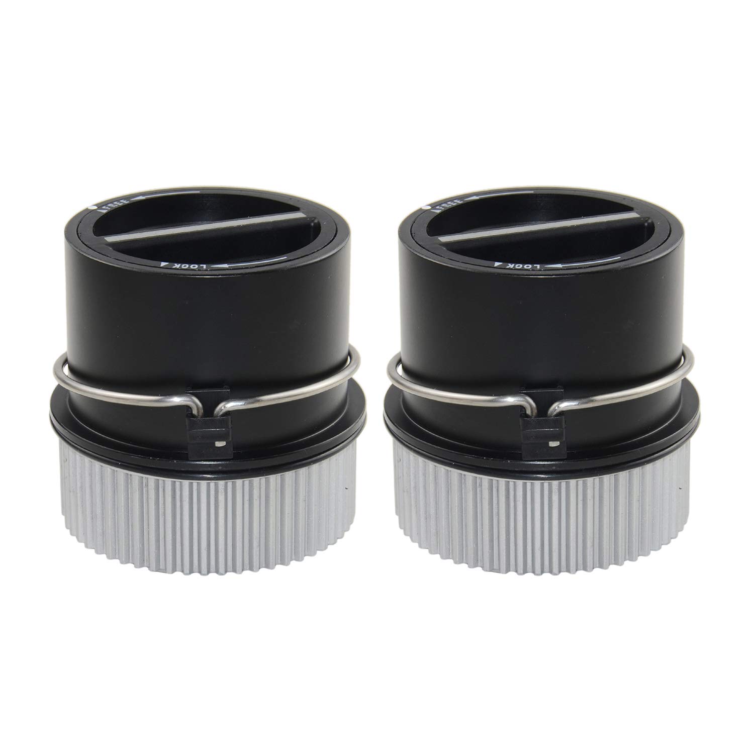 2 Front 4WD Manual Locking Hubs Compatible with 1999 2000 20001 20002 2003 2004 2005 Ford Excursion F-Series 250 350 450 550 Super Duty, 2000 2001 Lincoln Navigator # 1C3Z3B396DA 600-204