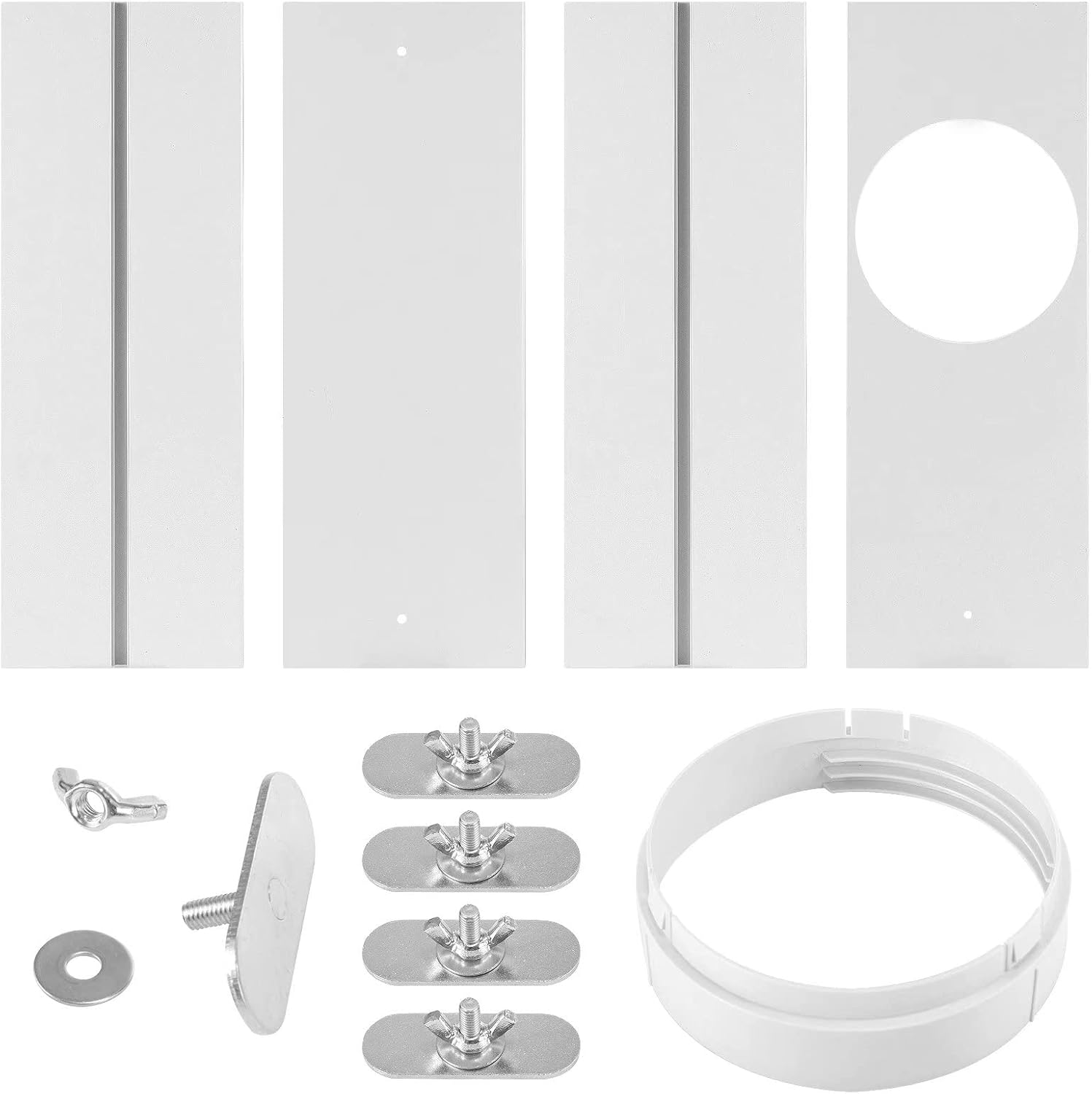 Adjustable Window Vent Kit for Portable Air Conditioner with 5.9