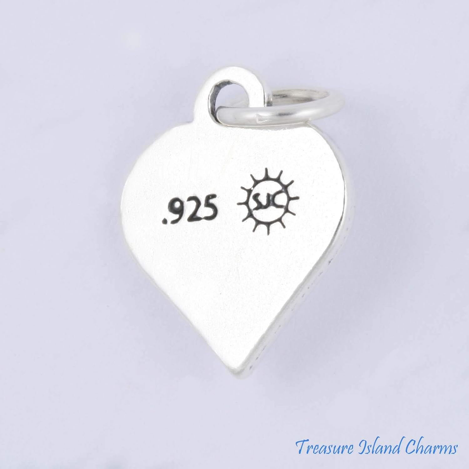 A Piece of My Heart Is in Heaven 925 Solid Sterling Silver Charm Pendant Bracelet Jewelry Making Supply