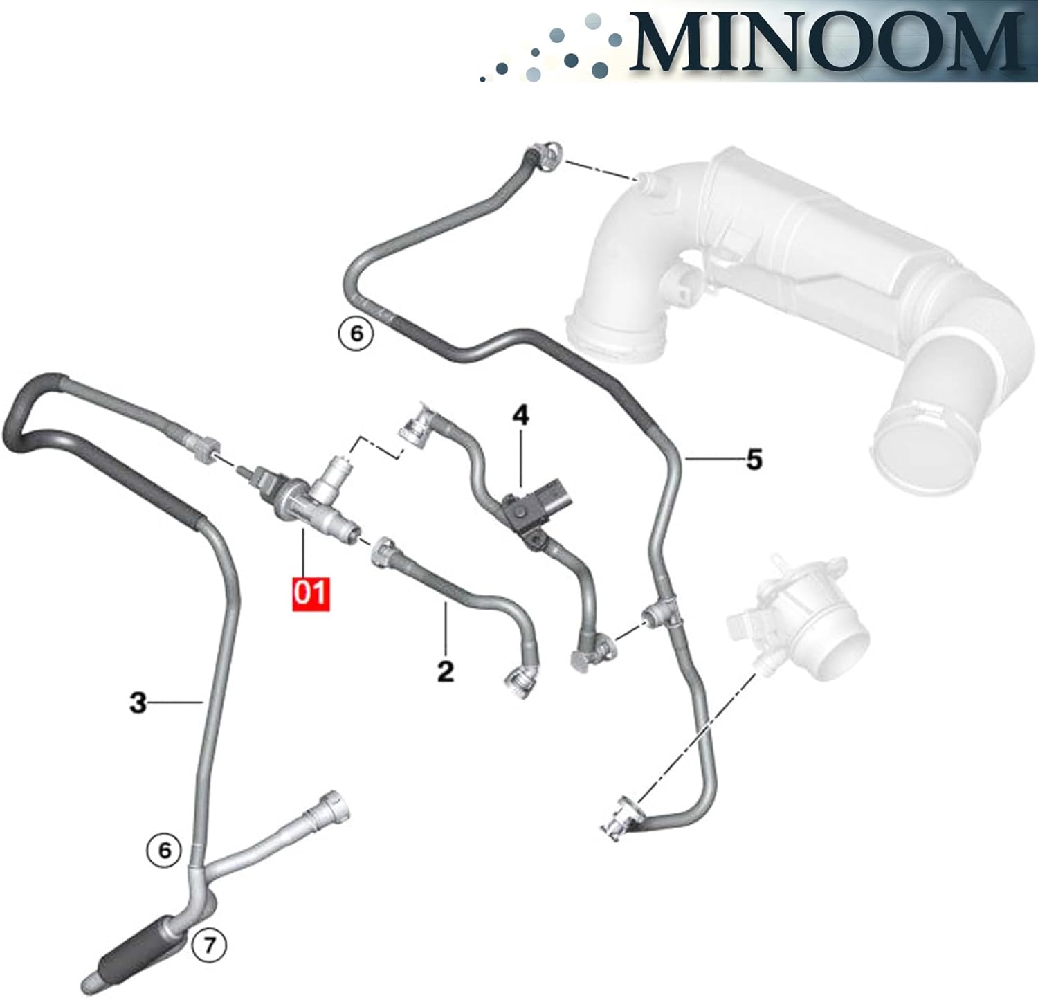 13907614013 Fuel Tank Breather Valve Compaitble with M INI Cooper 2020 2021 2022, for M INI Cooper Clubman 2018-2019 Part No.#0280142527